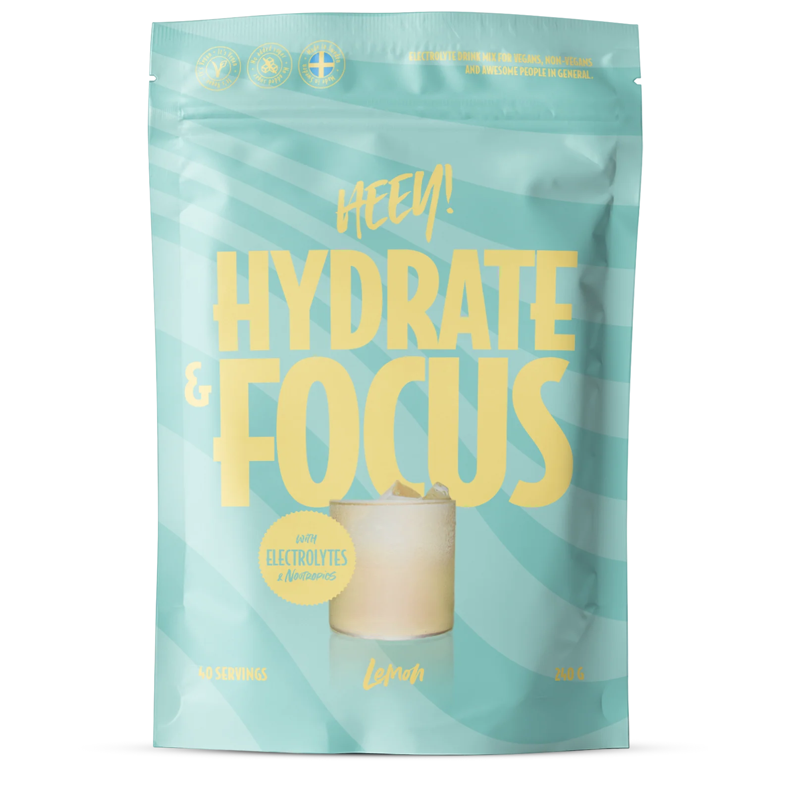 Heey! Hydrate & Focus Electrolytes Lemon