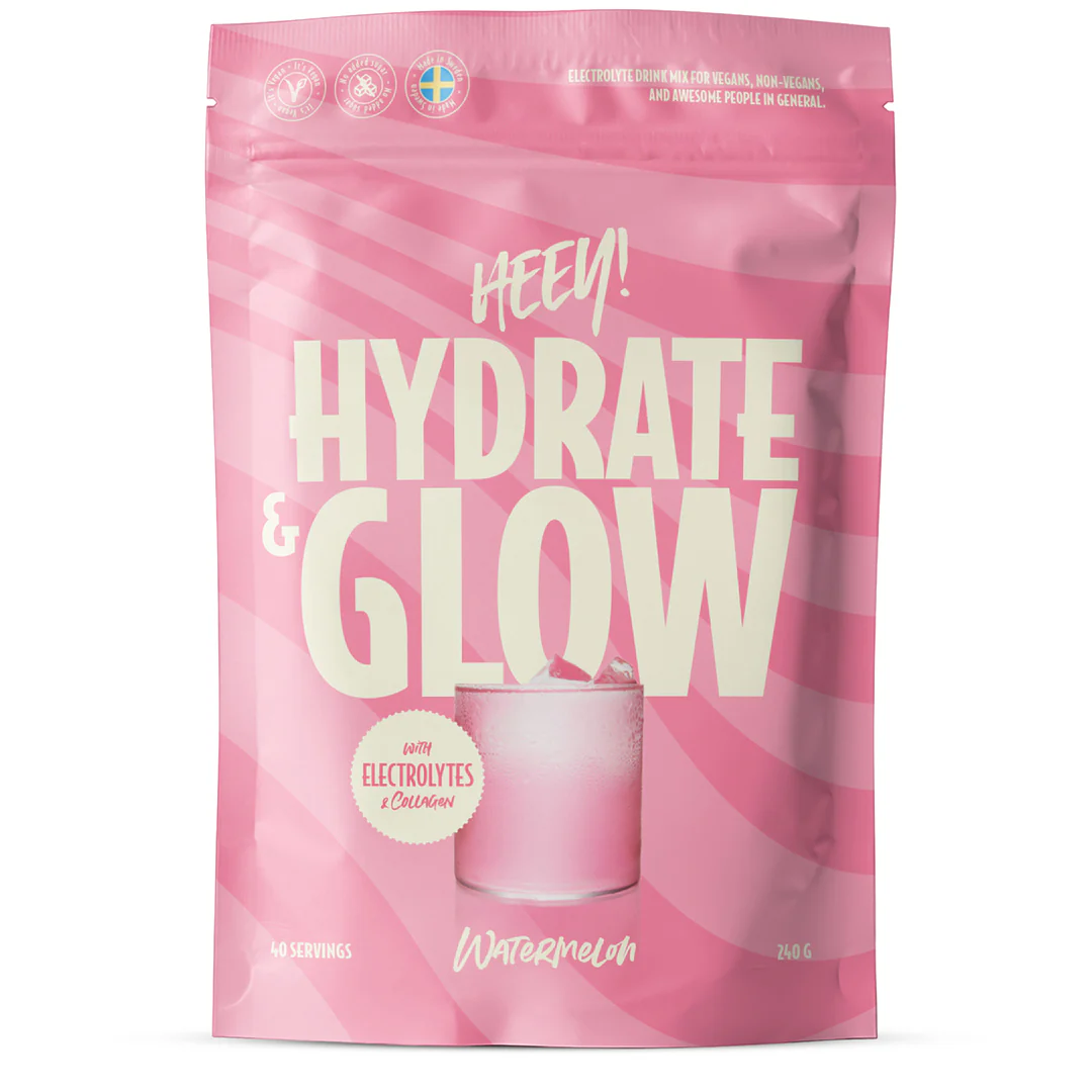 Heey! Hydrate & Glow Electrolytes + Coll-egan® Watermelon