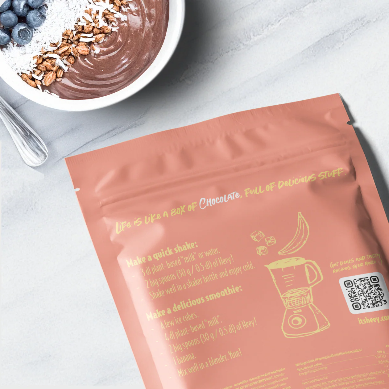 Heey! Plant Protein Chocolate - Image 2