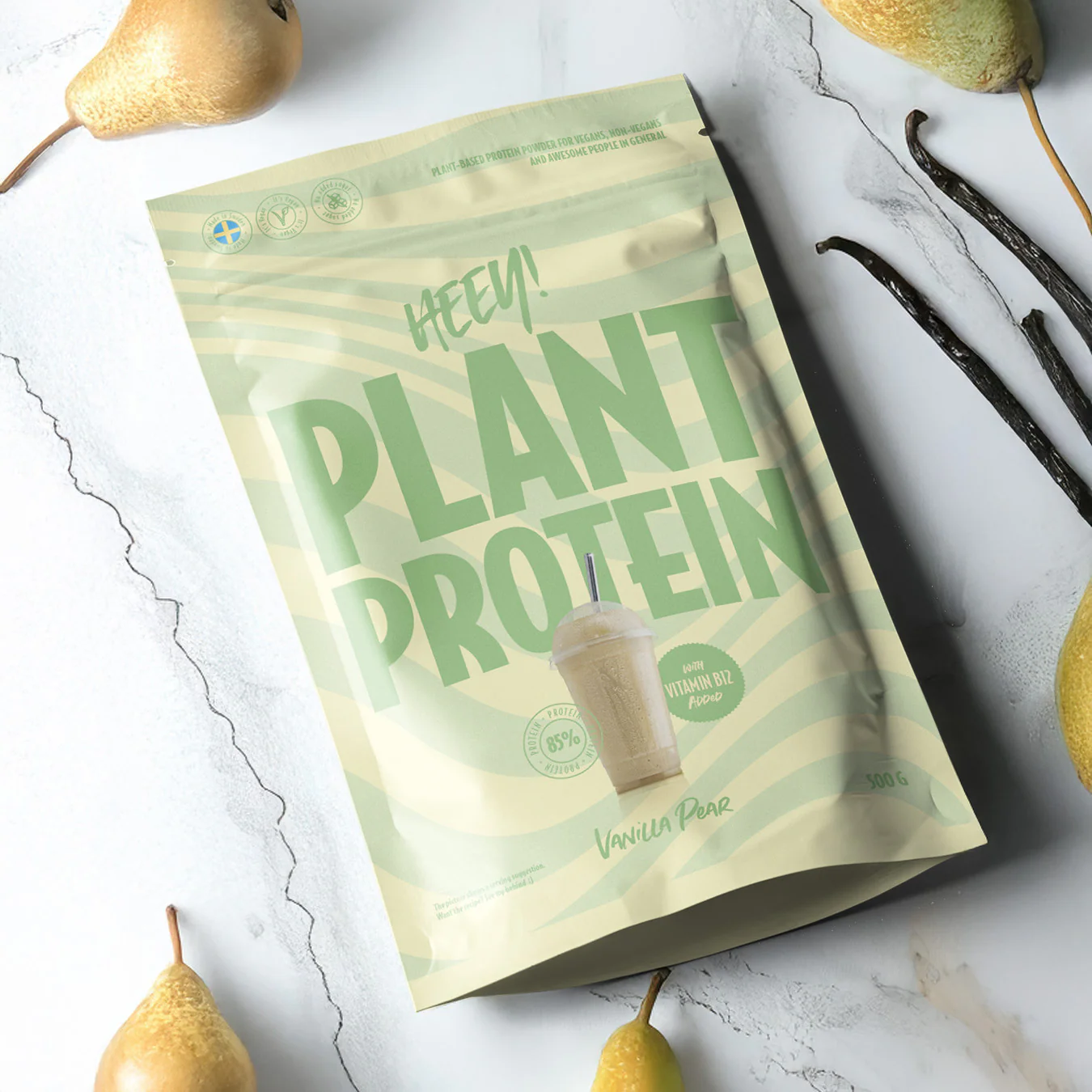Heey! Plant Protein Vanilla-Pear - Image 2
