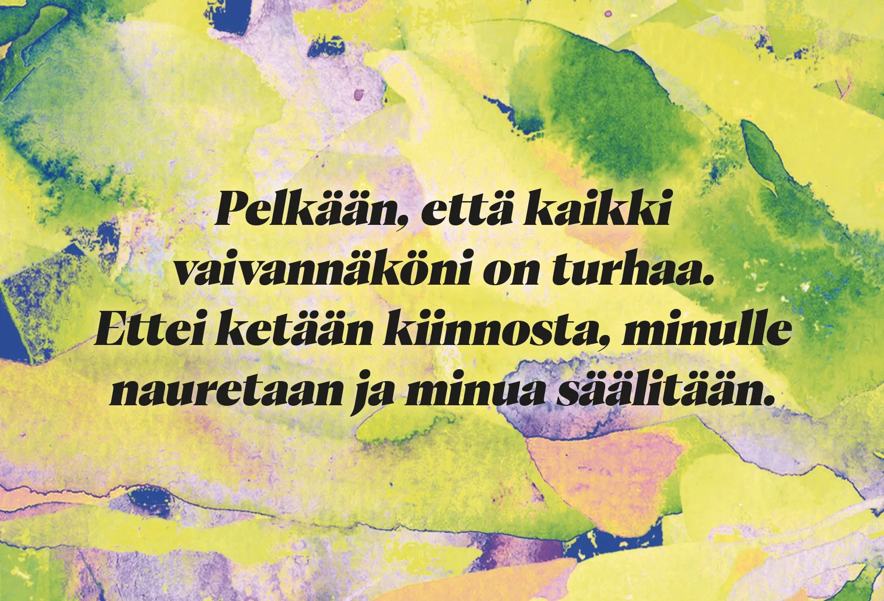 Hidasta Elämää Anna Itsellesi Mahdollisuus Asennekortit - Image 7