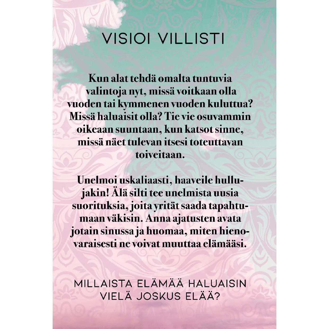 Hidasta Elämää Anna valosi loistaa -rohkaisukortit - Image 4