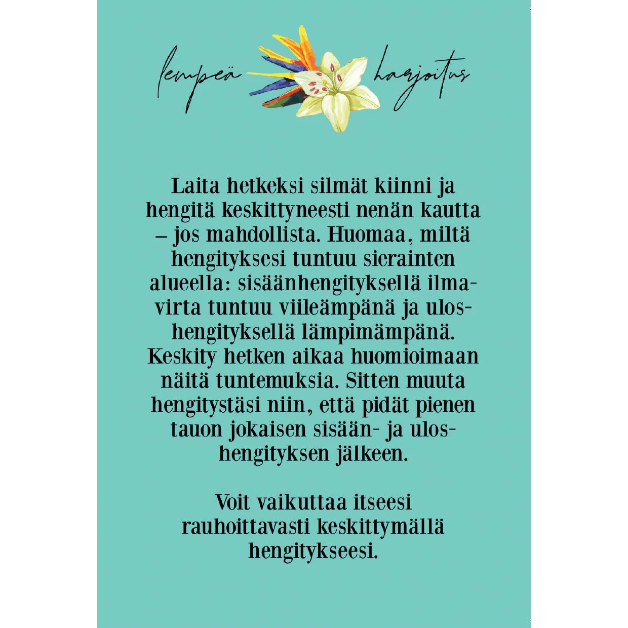 Hidasta Elämää Kun tuntuu pahalta - lohtukortit ahdistuneelle - Image 4