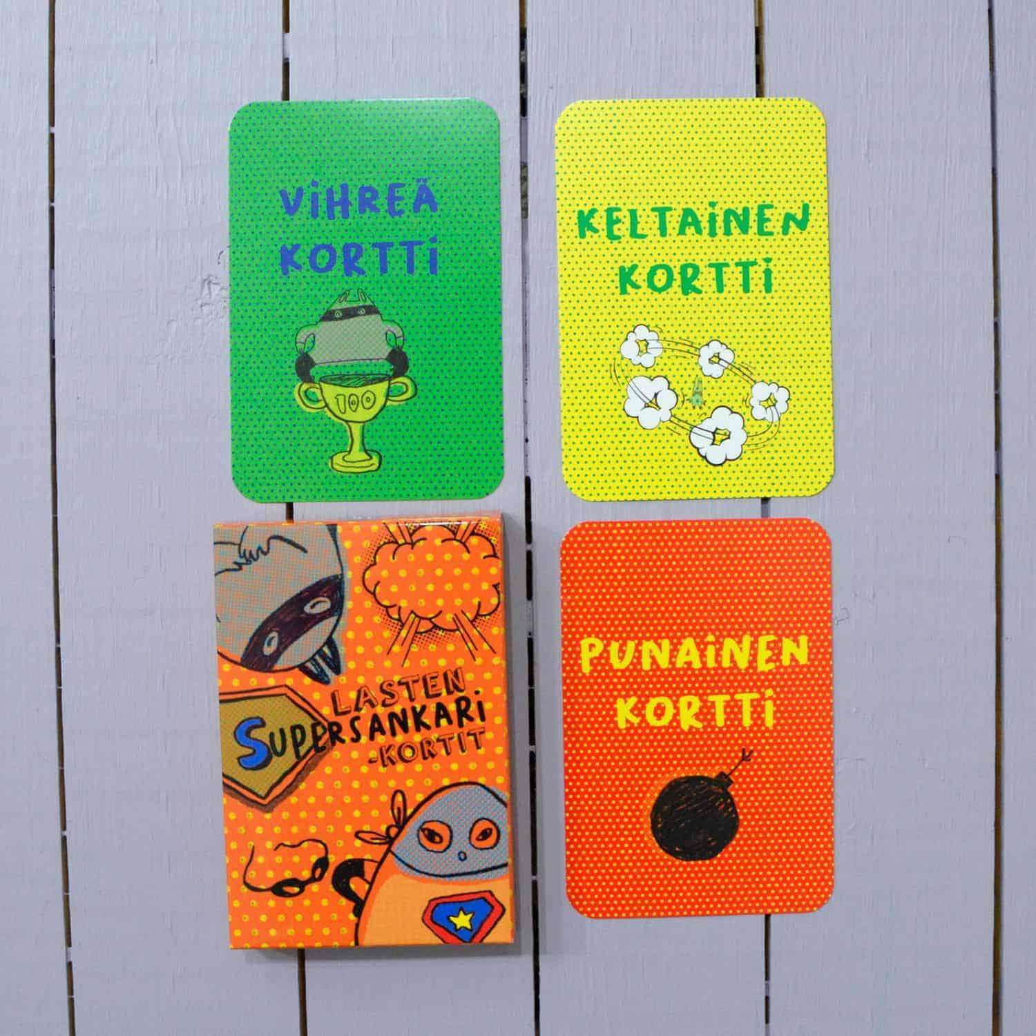 Hidasta Elämää Lasten Supersankarikortit - Image 6