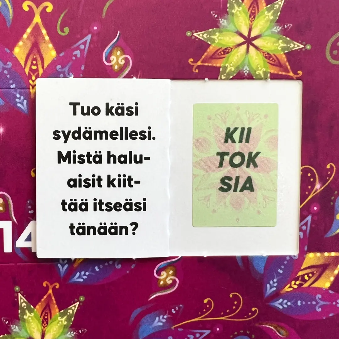 Hidasta Elämää Onnenhetkien Joulukalenteri - Image 4