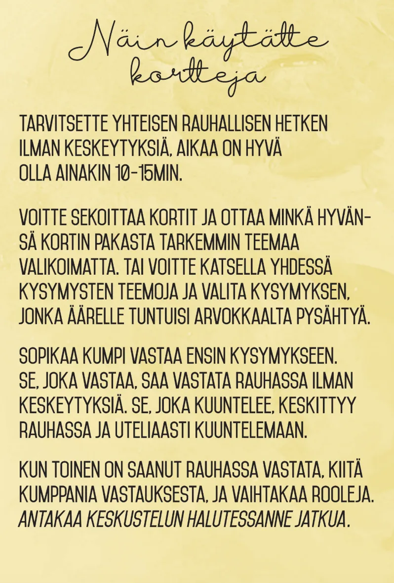Hidasta Elämää Parisuhteen Keskustelukortit 2 - Image 6