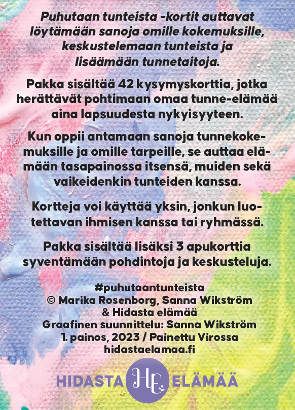Hidasta Elämää Puhutaan Tunteista -kortit - Image 12