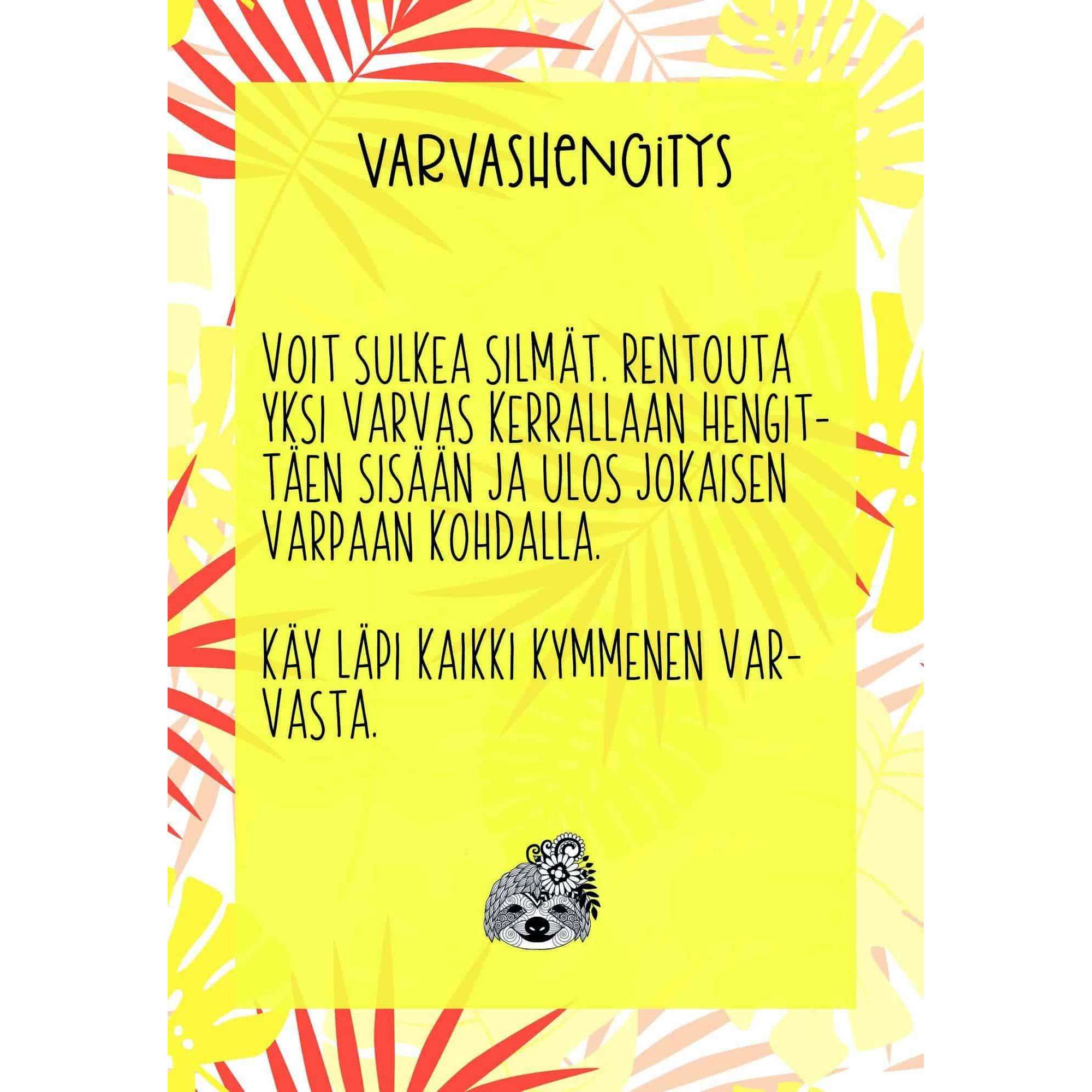 Hidasta Elämää Rauhoittumiskortit - Image 3