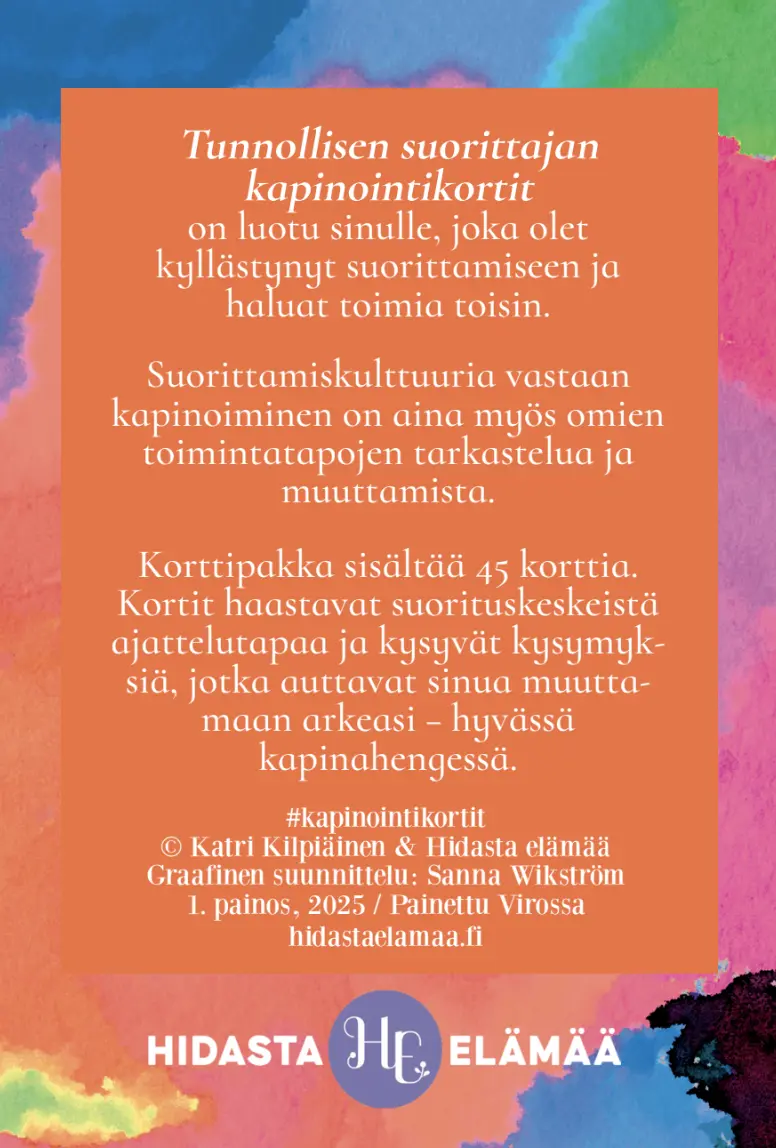 Hidasta Elämää Tunnollisen suorittajan kapinointikortit - Image 5