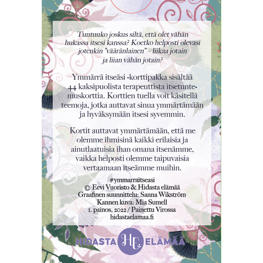 Hidasta Elämää Ymmärrä itseäsi - terapeuttiset itsetuntemuskortit - Image 2
