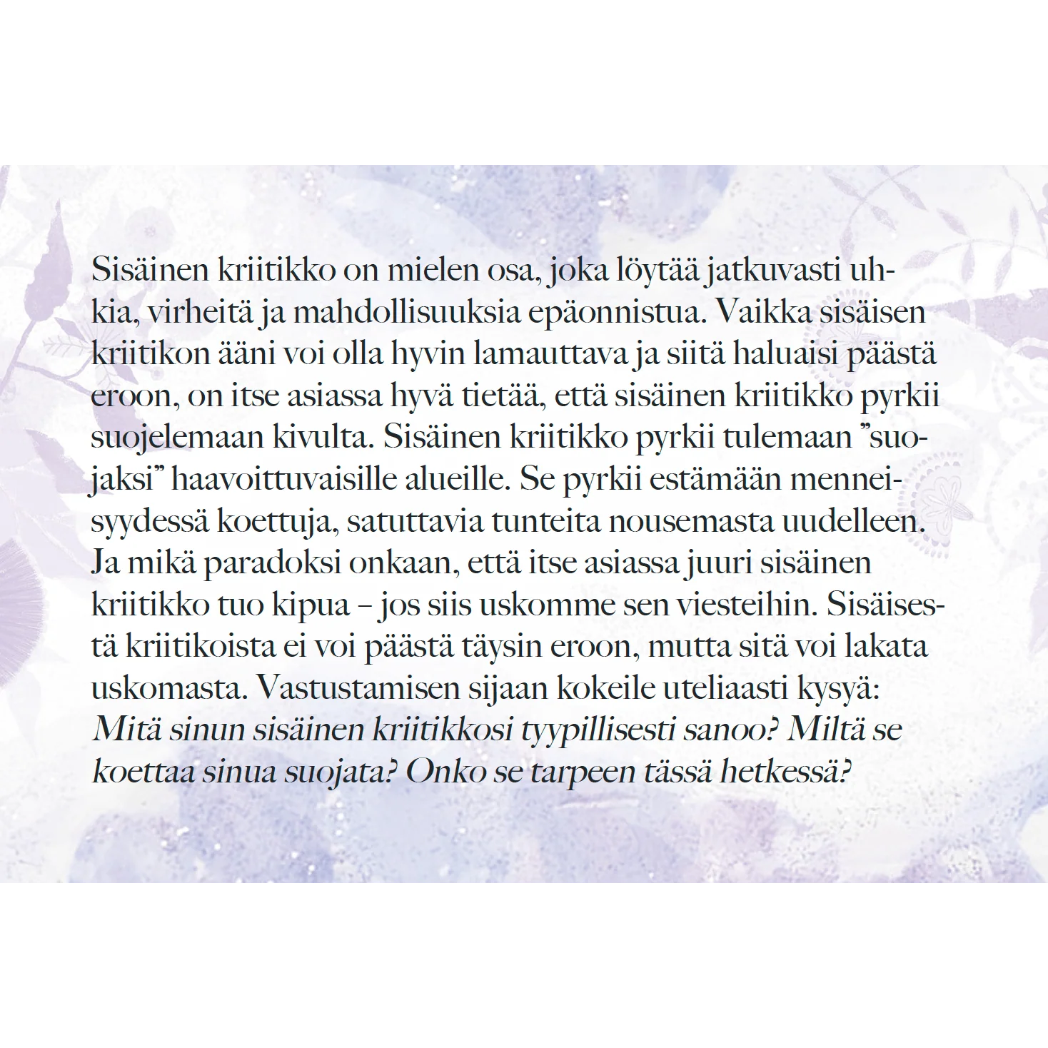 Hidasta Elämää Ymmärrä itseäsi - terapeuttiset itsetuntemuskortit - Image 6