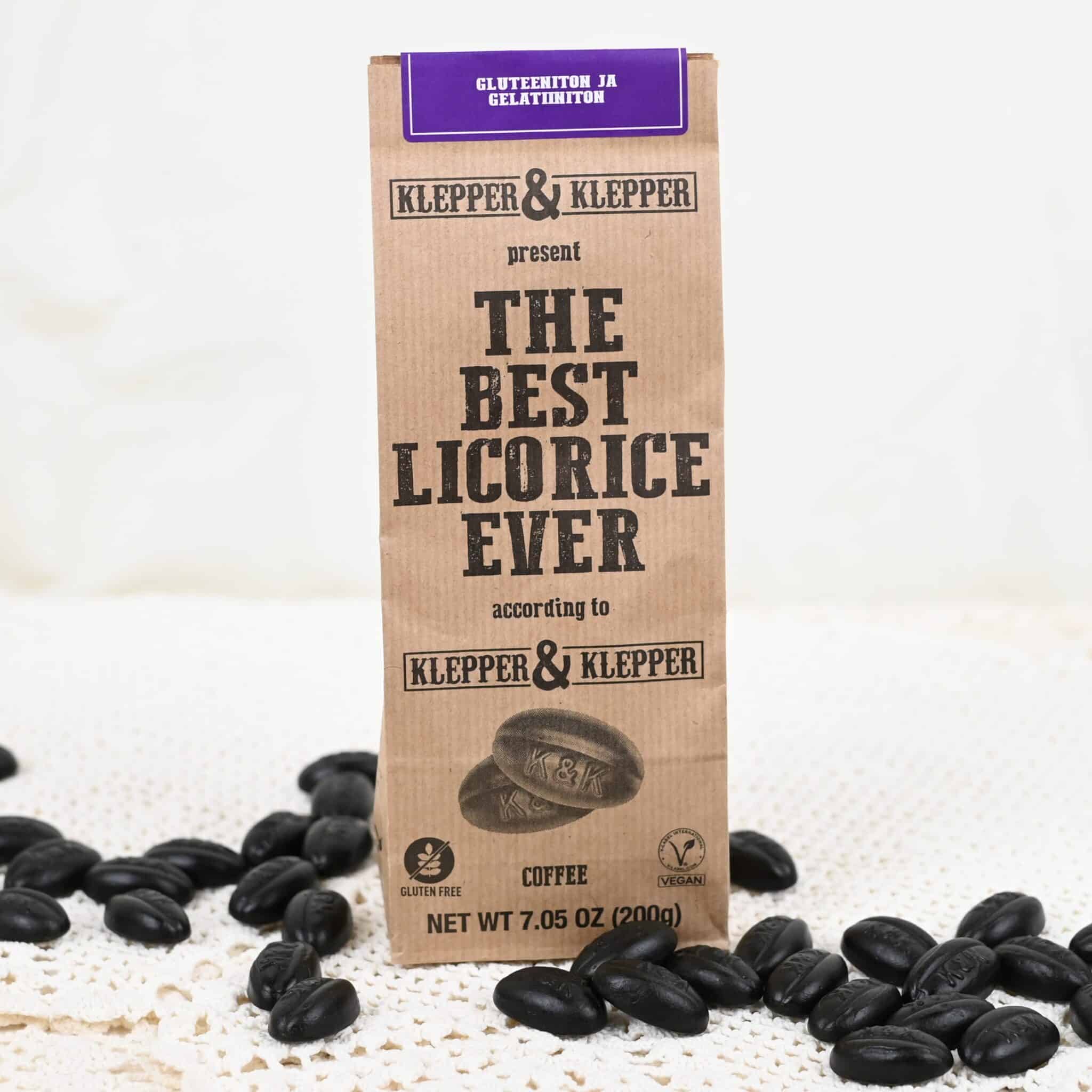 Klepper & Klepper Gluteeniton Lakritsi Coffee