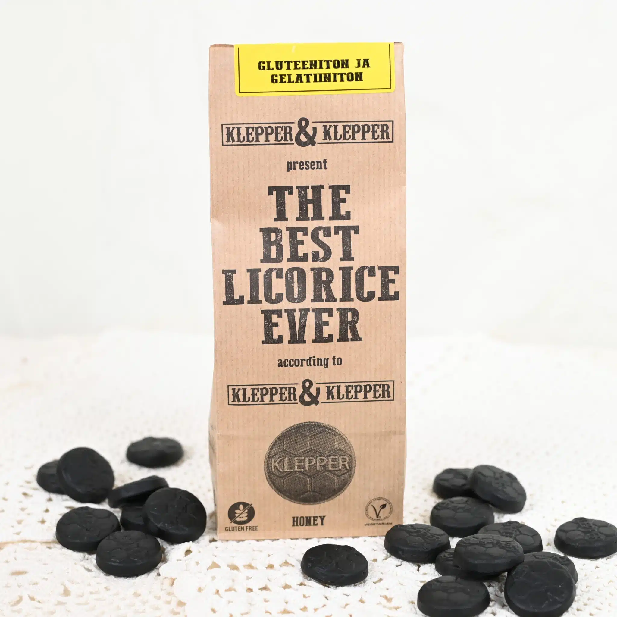 Klepper & Klepper Gluteeniton Lakritsi Honey