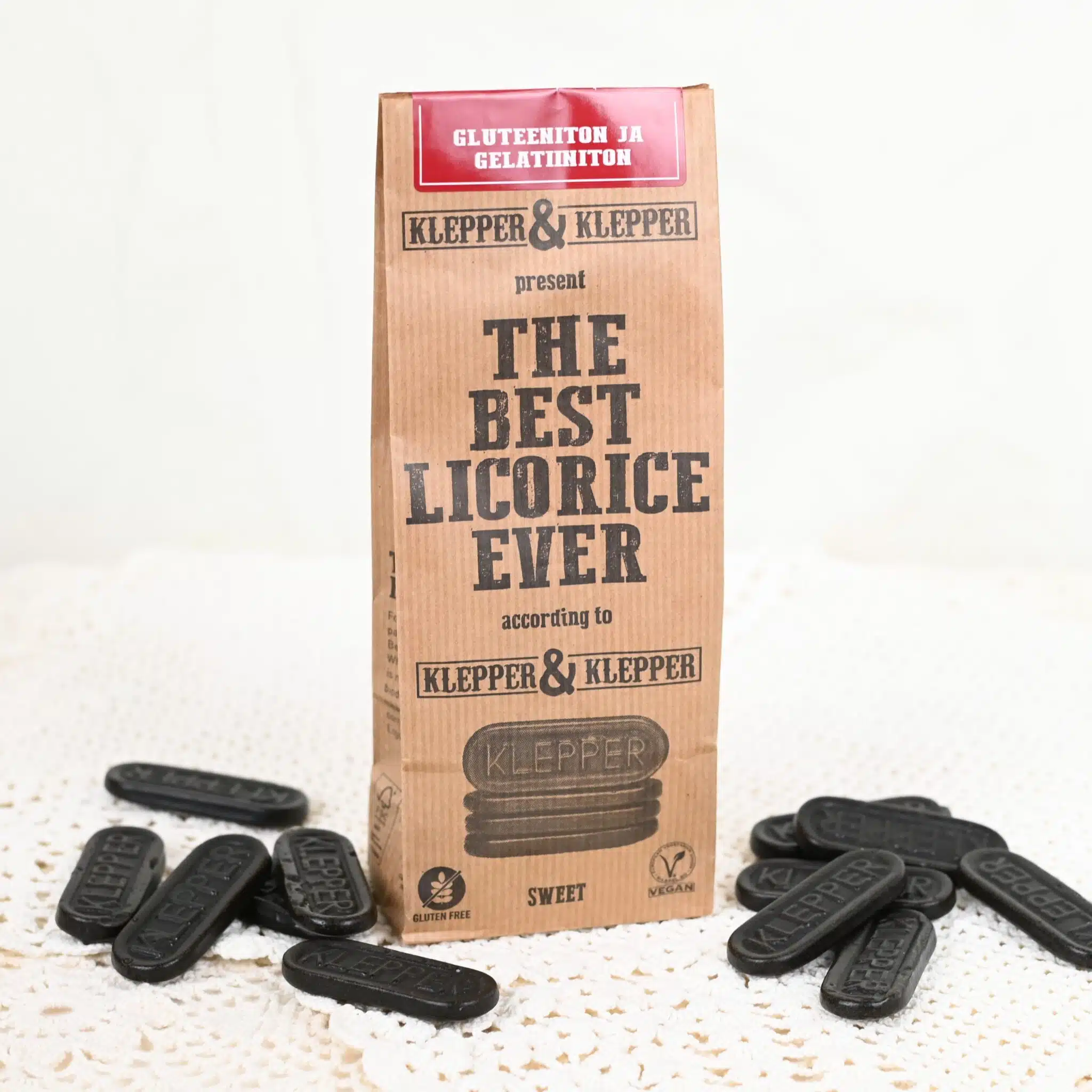 Klepper & Klepper Gluteeniton Lakritsi Sweet