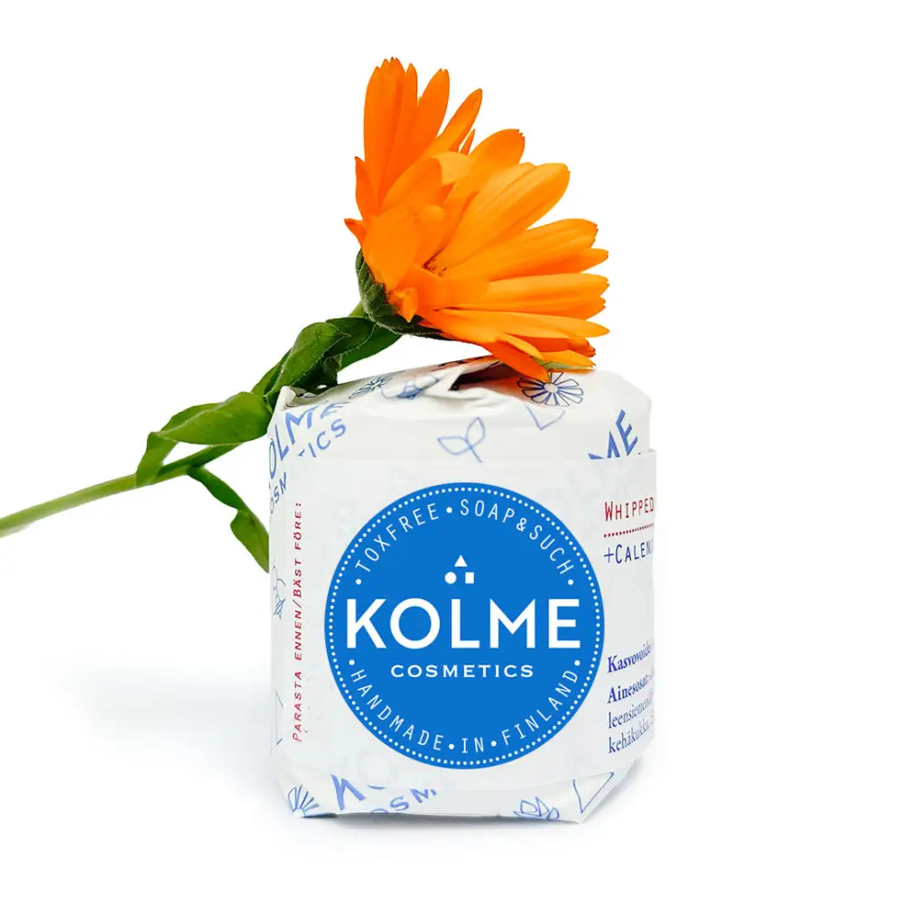 Kolme Cosmetics Vatkattu Kasvovoide + Kehäkukkauute