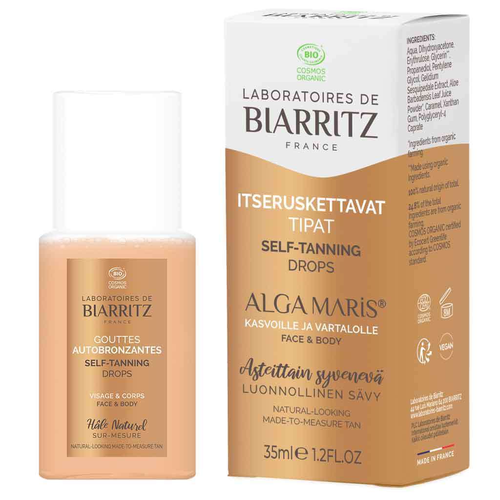 Laboratoires de Biarritz Alga Maris Itseruskettavat kasvotipat