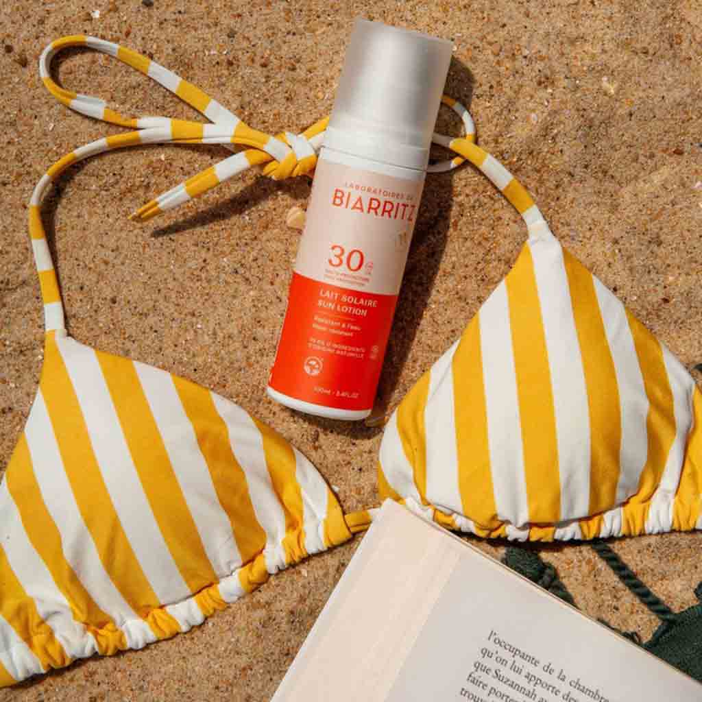 Laboratoires de Biarritz Sun Lotion Aurinkosuojaemulsiovoide SPF30 - Image 2