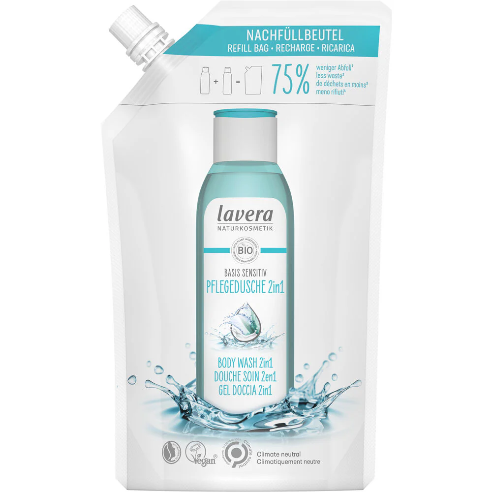 Lavera Basis Sensitiv Body Wash 2in1 - Image 2