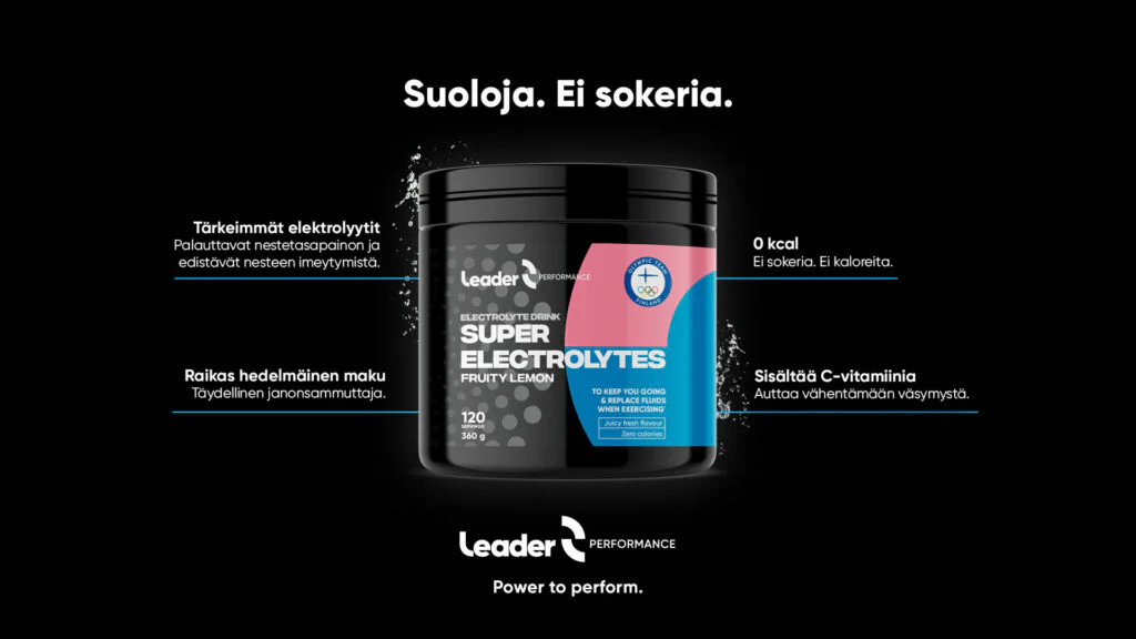 Leader Performance Super Electrolytes Fruity Lemon - Image 2