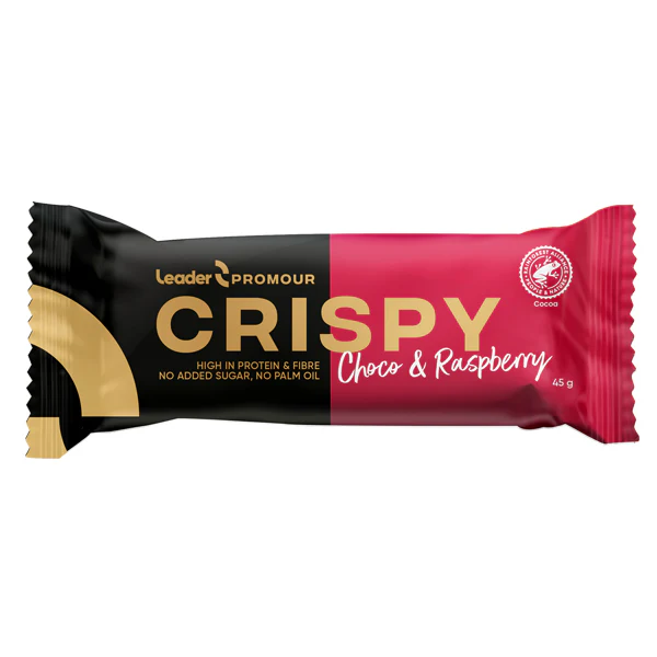 Leader Promour Crispy Chocolate & Raspberry