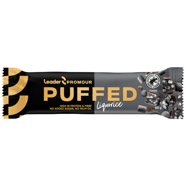 Leader Promour Puffed Liquorice