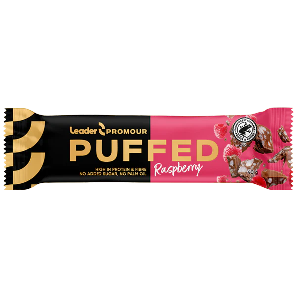 Leader Promour Puffed Raspberry