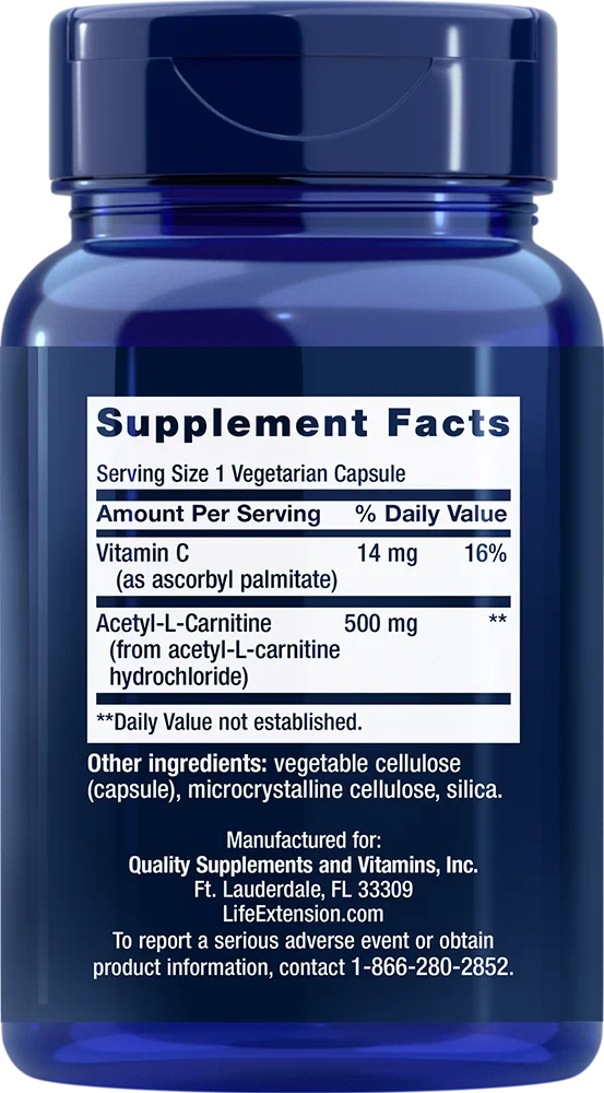 Life Extension Acetyl-L-Carnitine - Image 2