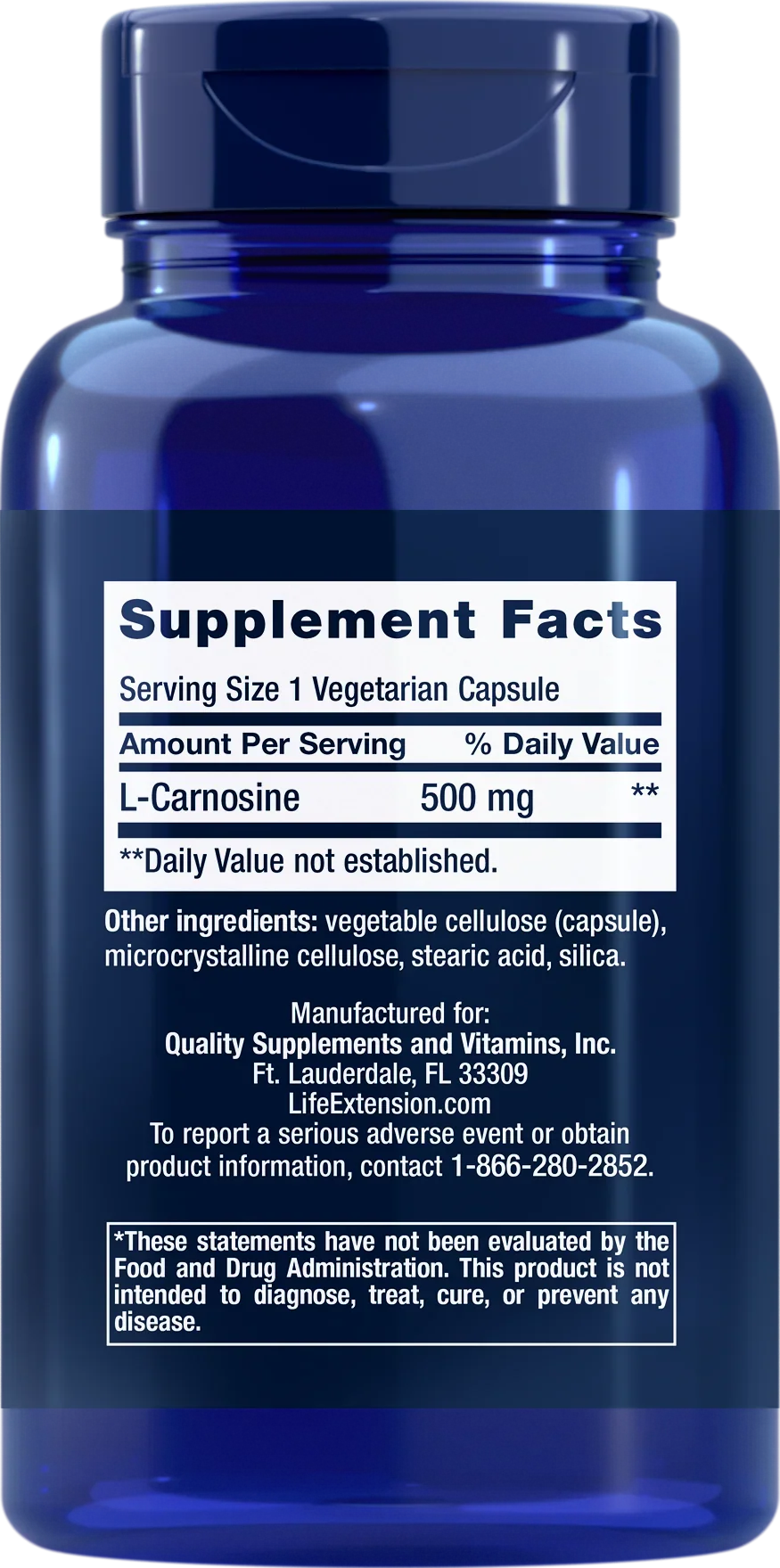 Life Extension Carnosine - Image 2