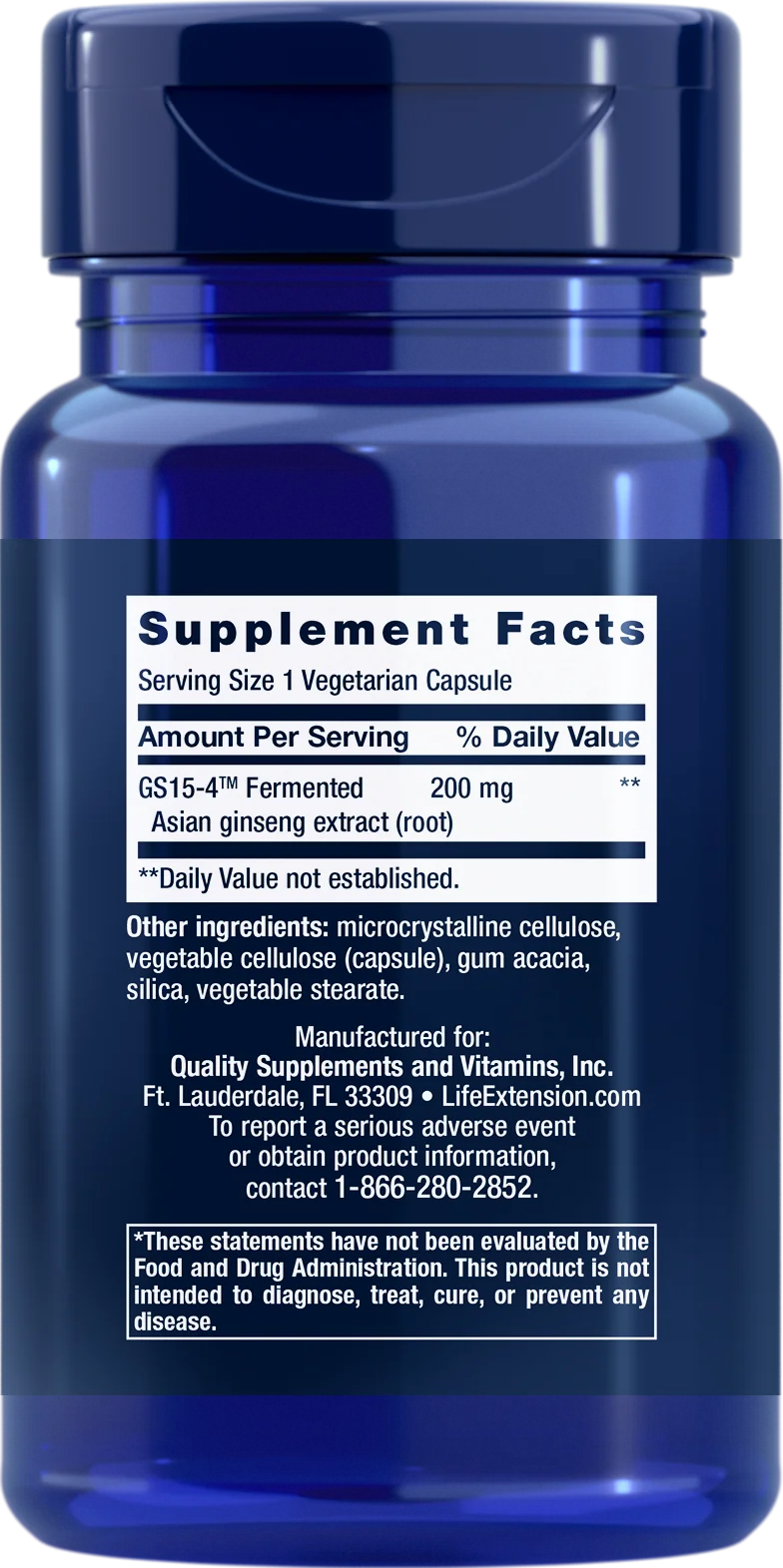 Life Extension Ginseng Energy Boost - Image 2