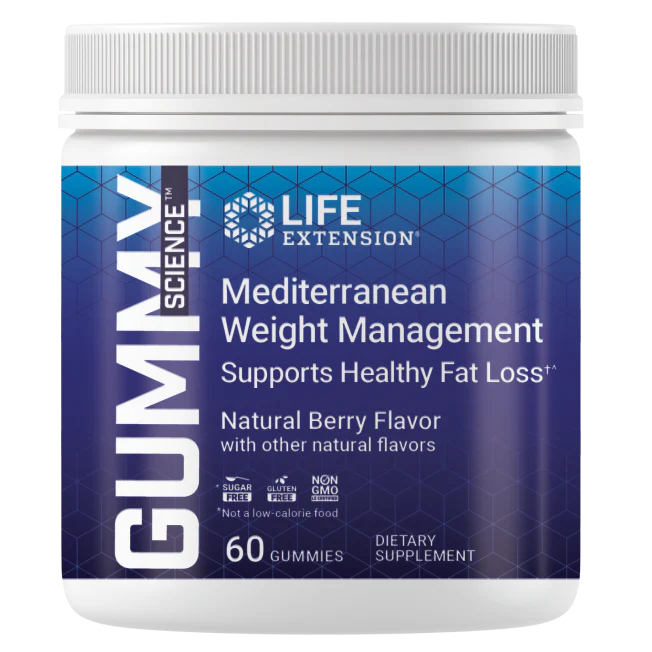 Life Extension Gummy Science Mediterranean Weight Management