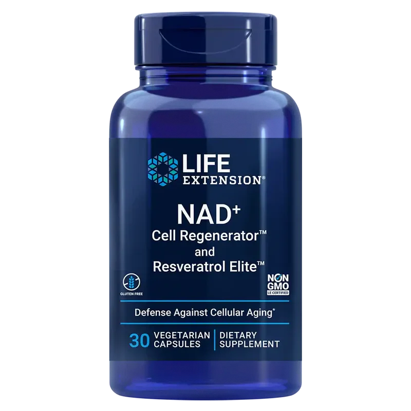 Life Extension NAD+ Cell Regenerator and Resveratrol Elite