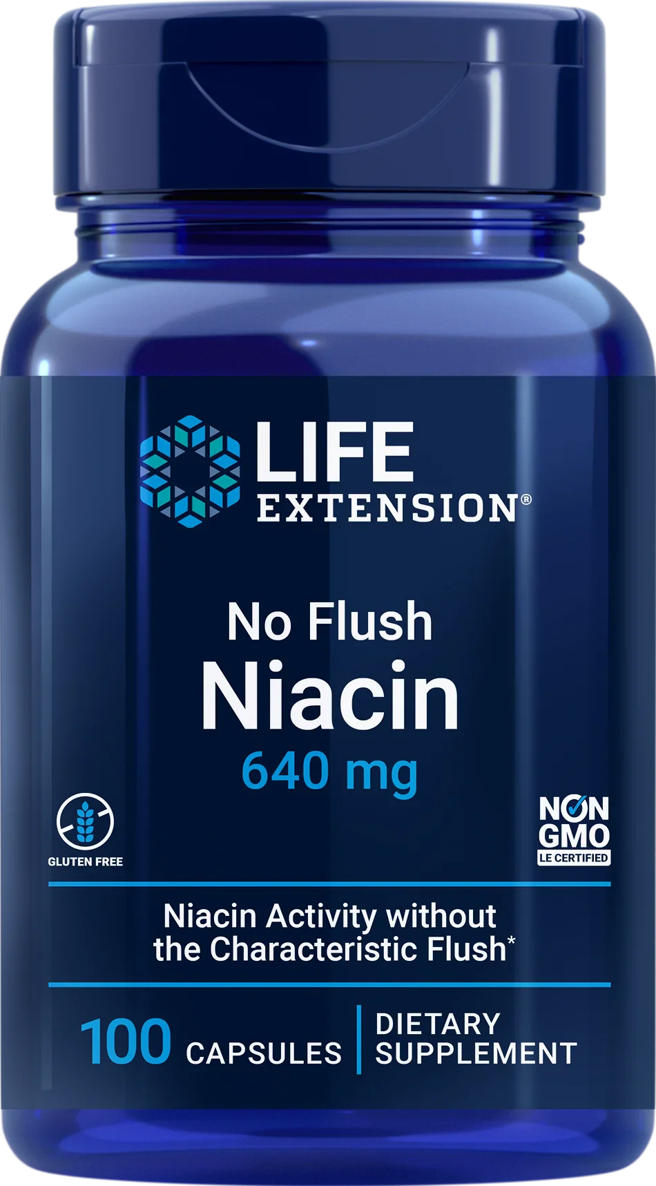 Life Extension No Flush Niacin 640 mg