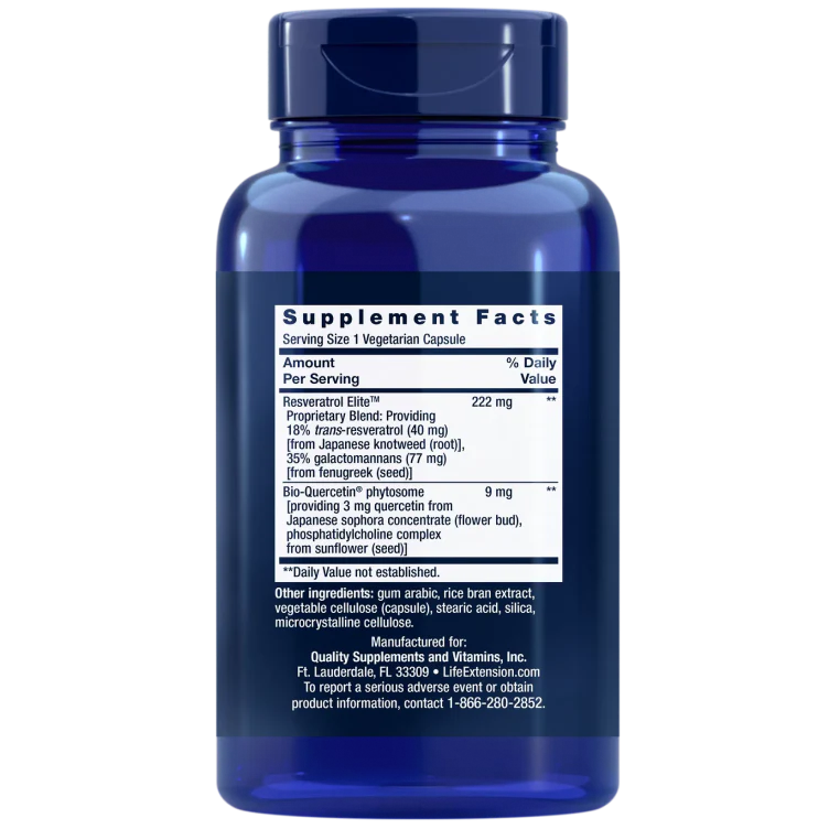 Life Extension Optimized Resveratrol Elite - Image 2