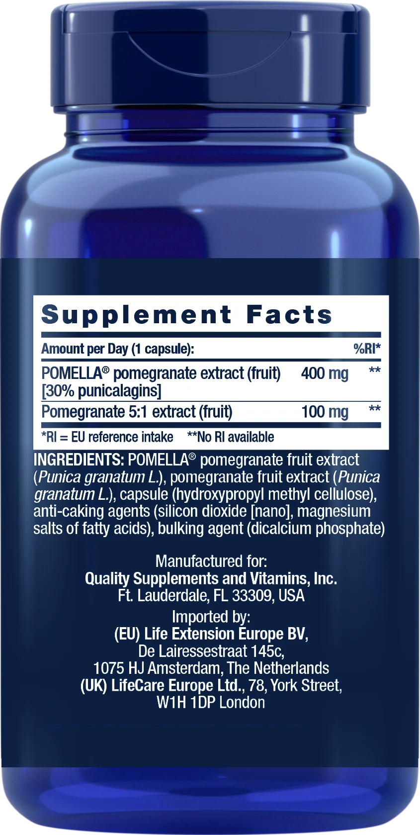 Life Extension Pomegranate Fruit Extract - Image 2