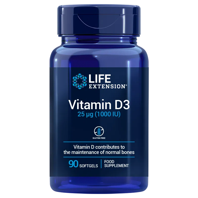 Life Extension Vitamin D3 25 mikrog