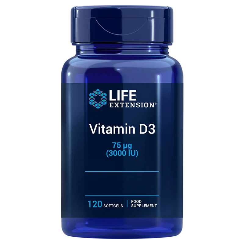 Life Extension Vitamin D3 75 mikrog