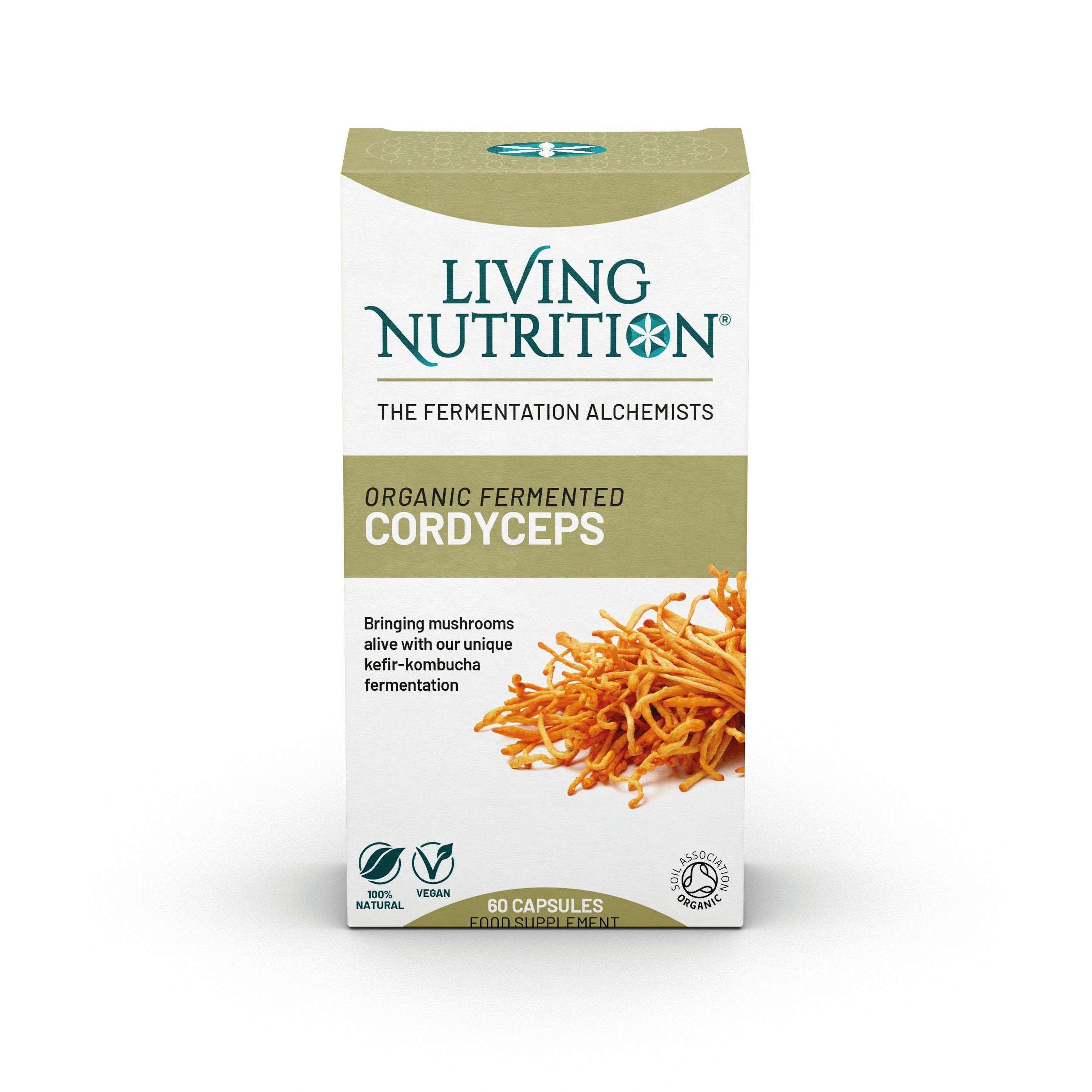 Living Nutrition Fermentoitu Cordyceps
