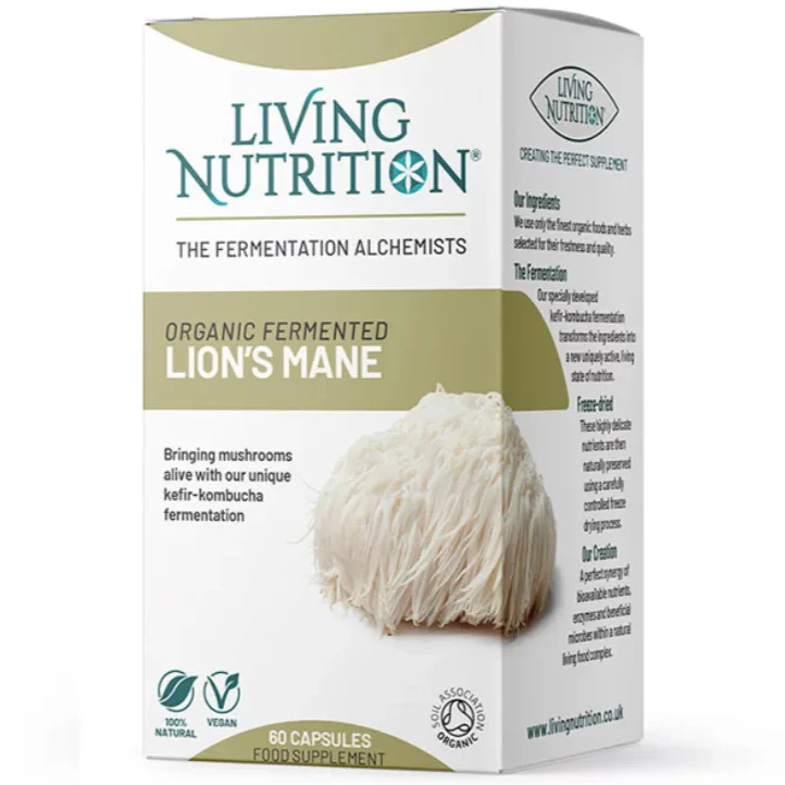 Living Nutrition Fermentoitu Lions Mane