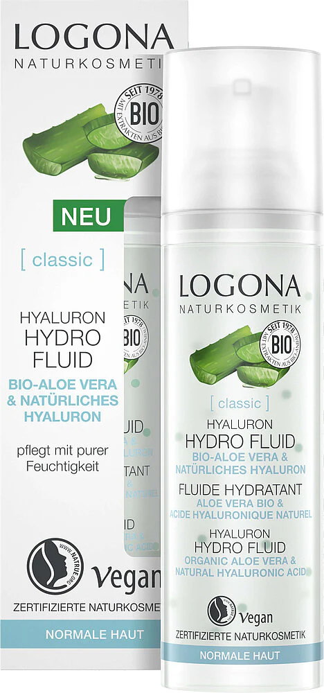 Logona Classic Hyaluronihappo Kosteusemulsio