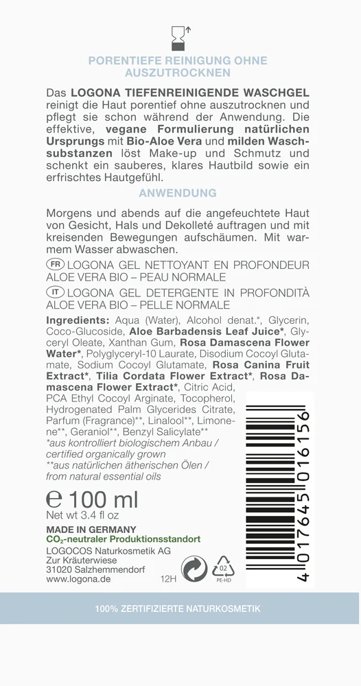 Logona Classic Puhdistusgeeli - Image 2