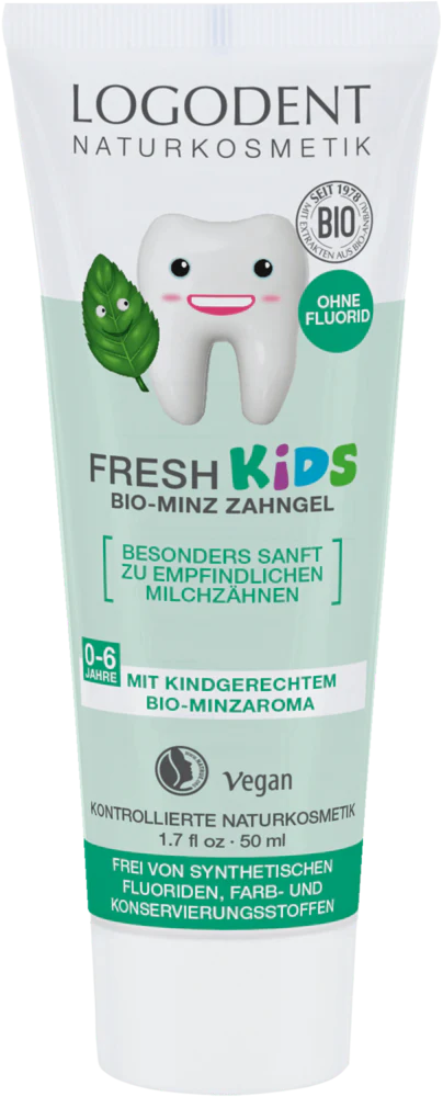 Logona Fresh Kids Hammasgeeli Minttu