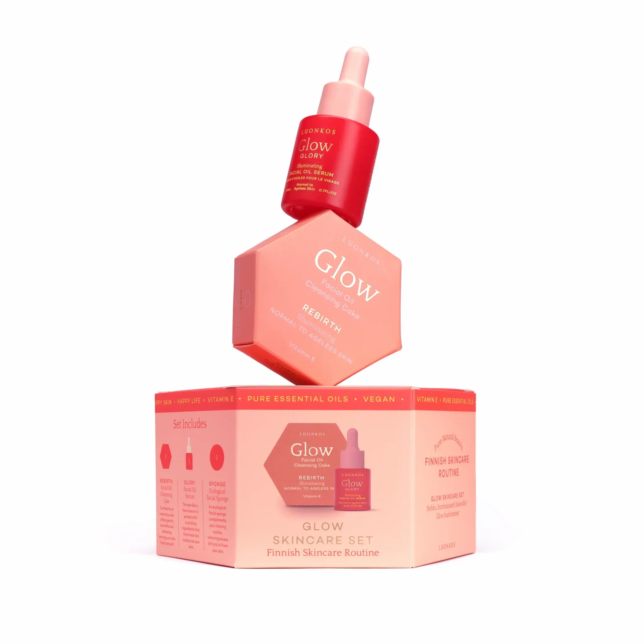 Luonkos Glow & Shine Skincare Set - Image 2