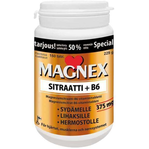 Magnex Sitraatti + B6-vitamiini - Image 2