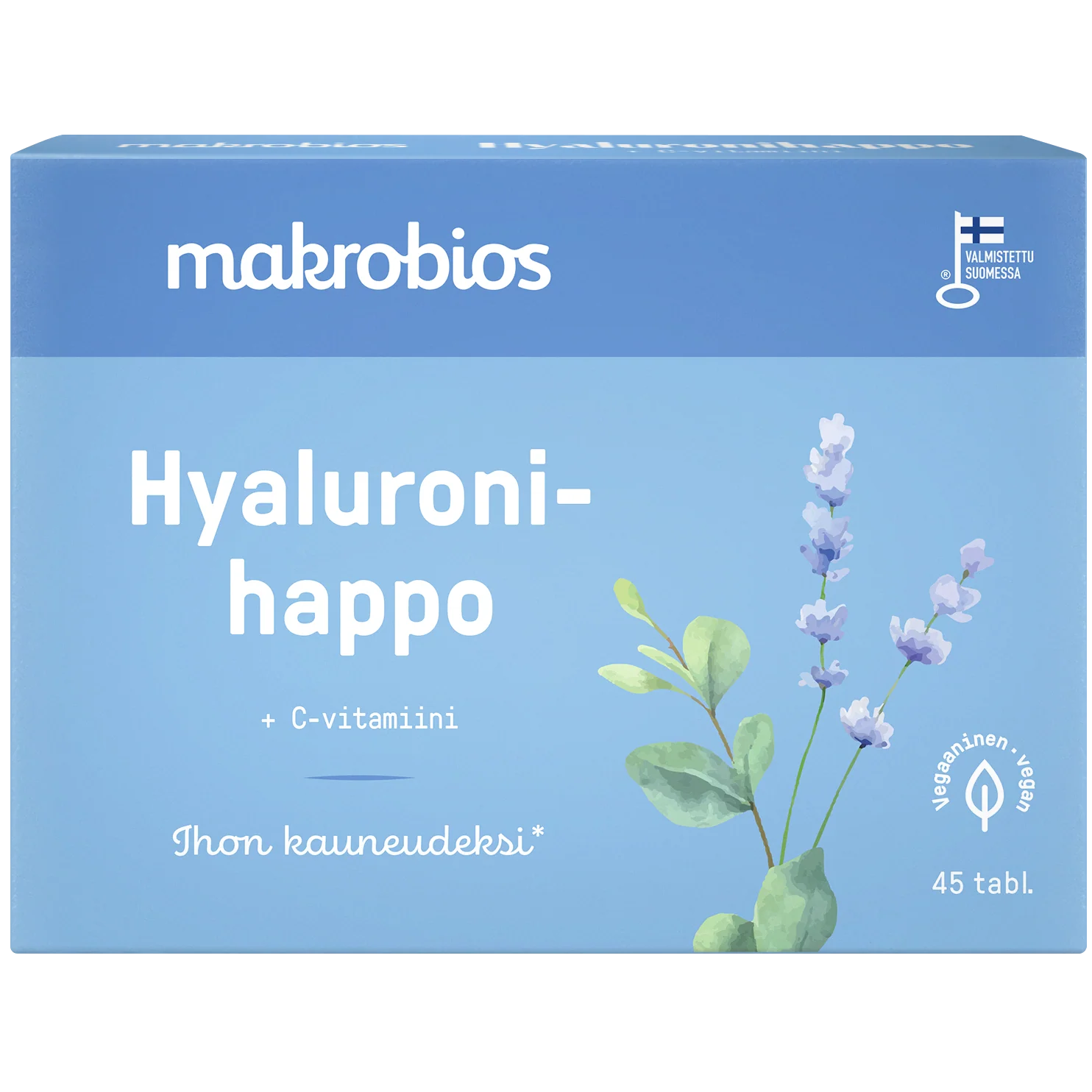 Makrobios Hyaluronihappo + C-vitamiini