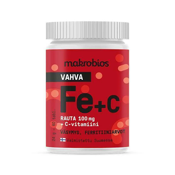 Makrobios Vahva Rauta + C