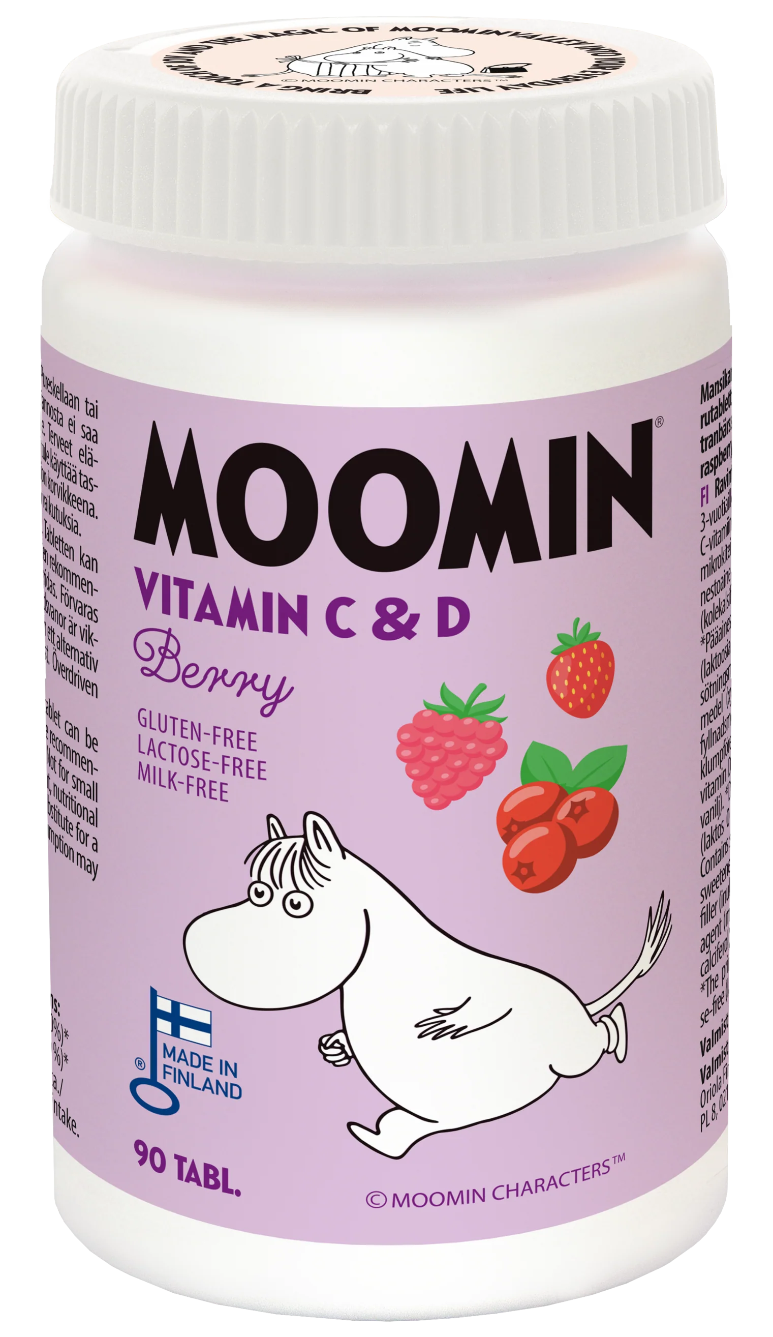 Moomin® C+D-vitamiini Berry