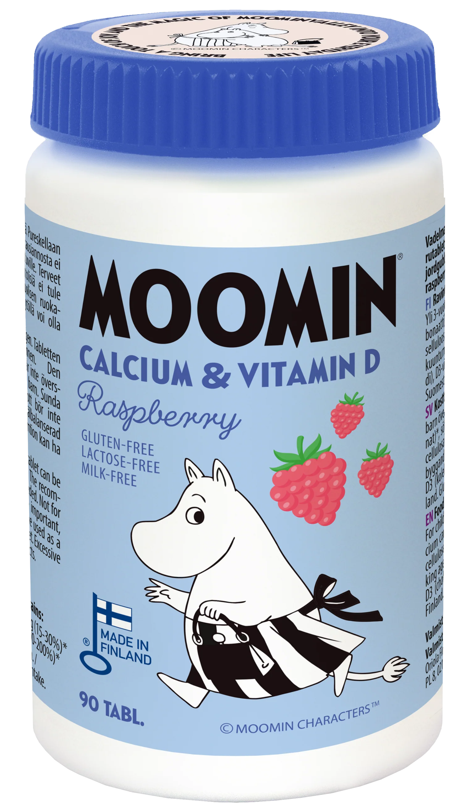 Moomin® Kalsium & D-vitamiini