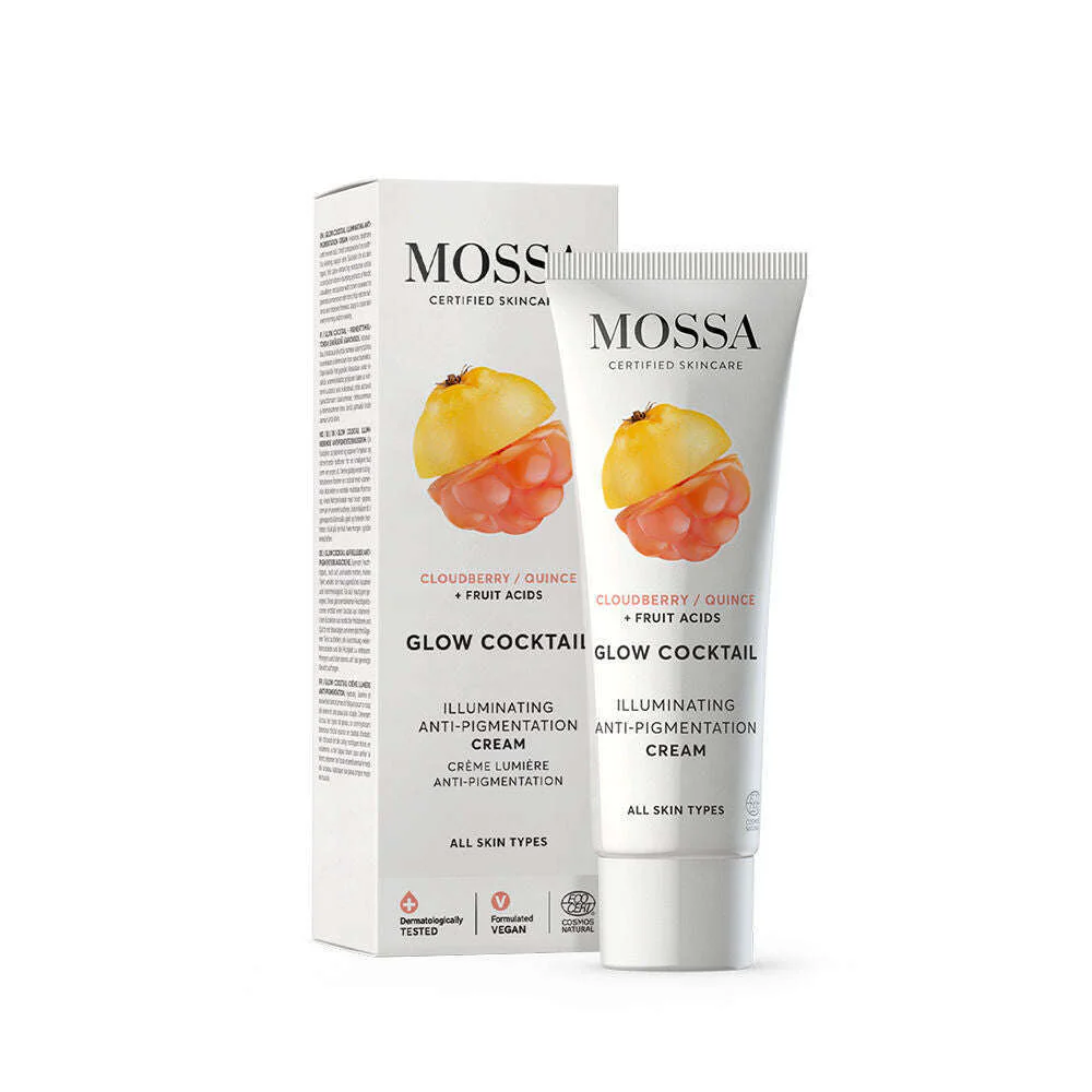 Mossa Glow Cocktail Kirkastava kasvovoide