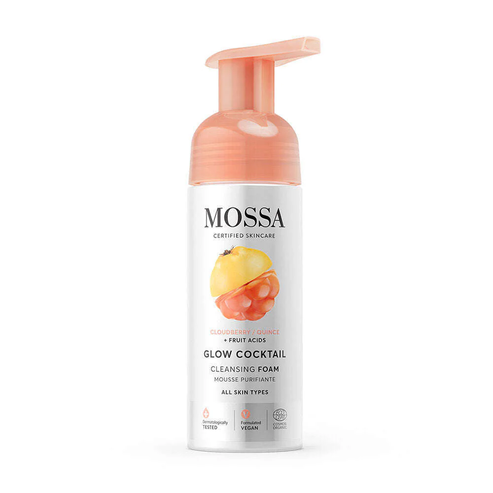Mossa Glow Cocktail Kirkastava puhdistusvaahto