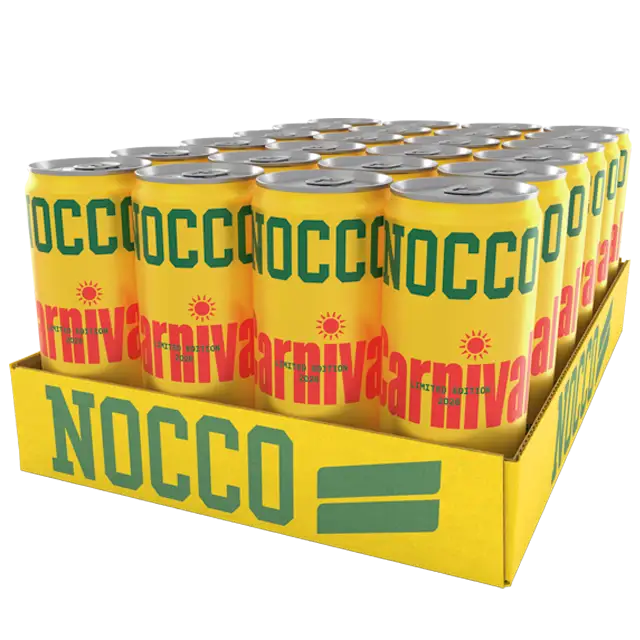 NOCCO BCAA Carnival Energiajuoma 24-pack